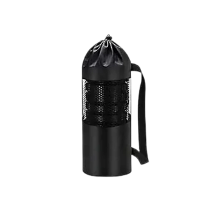 SET RODILLOS 9 EN 1 ENLONGACION MASAJE YOGA PILATES NEGRO - 5