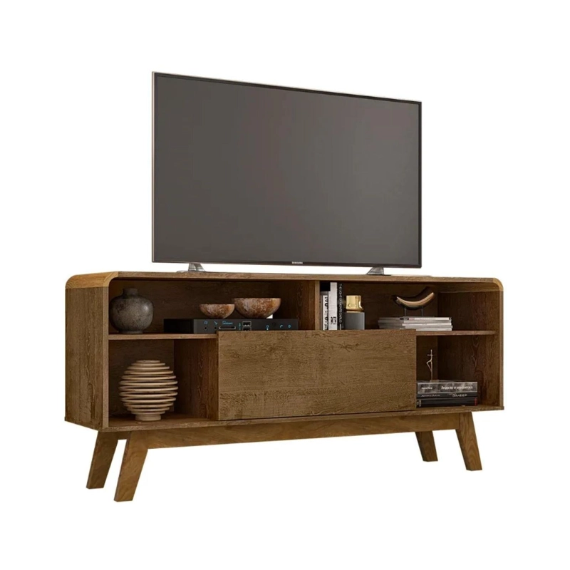 RACK ESTANTE TV 55 LAZULI 136X36X64 CM MARRON - 2