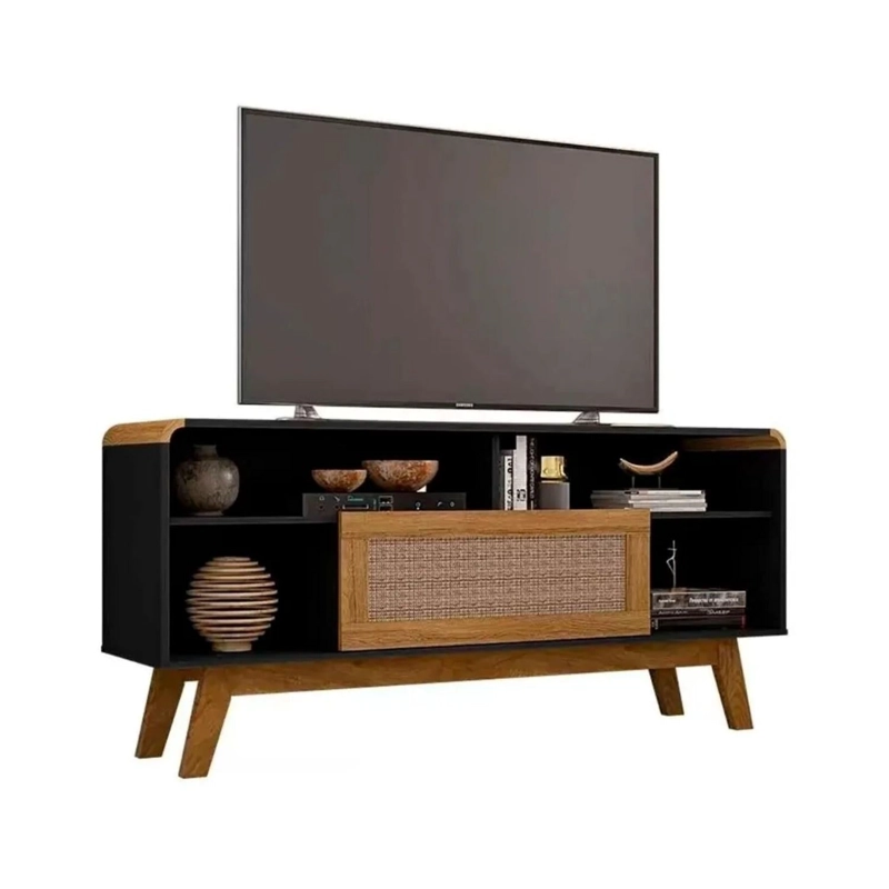 RACK ESTANTE TV 55 LAZULI 136X36X64 CM BEIGE - 2
