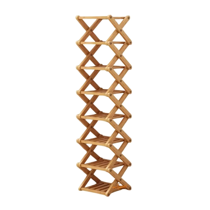 ZAPATERO ORGANIZADOR MULTIUSO 8 NIVELES BAMBU - 1