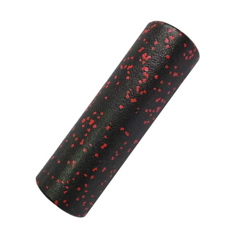 RODILLO YOGA PILATES EJERCICIOS ELONGACION 30X10 CM NEGRO - 3