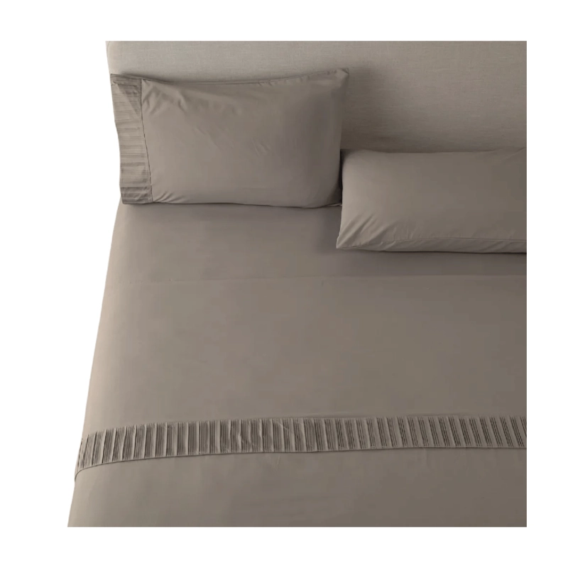 SABANAS COLCHON KING MICROFIBRA 300 HILOS BEIGE - 1