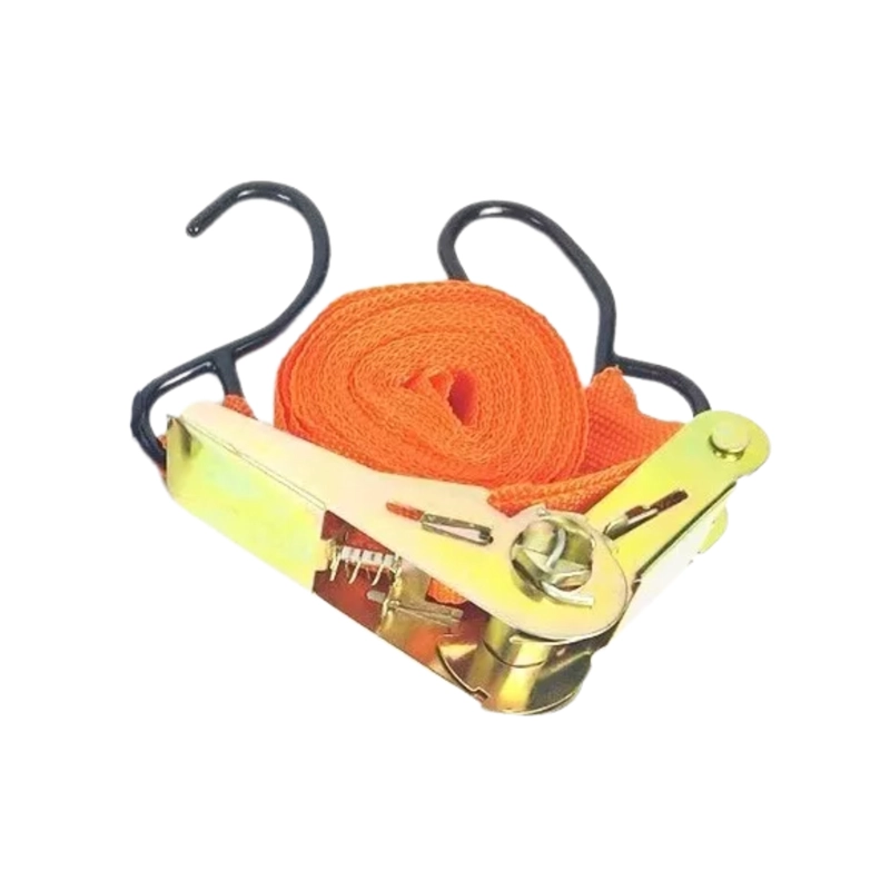 SET 4 ESLINGA CORREA PLANA CORREA AMARRE 4MX2.5 CM ROJO - 3