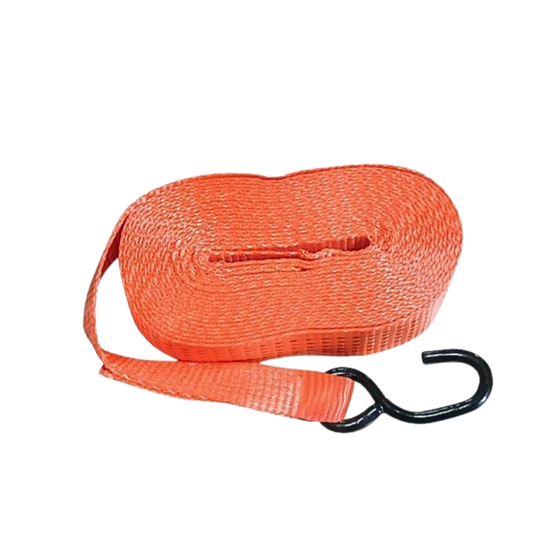 SET 4 ESLINGA CORREA PLANA CORREA AMARRE 4MX2.5 CM ROJO - 5