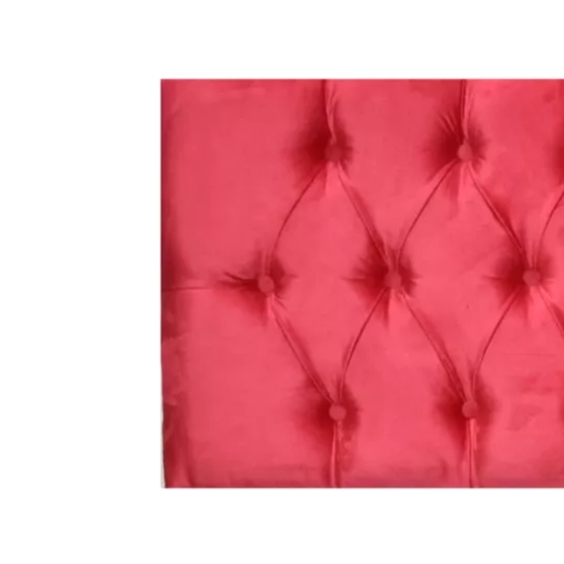RESPALDO ELEGANTE SUPER KING CAPITONE 200X60 CM ROJO FELPA - 3