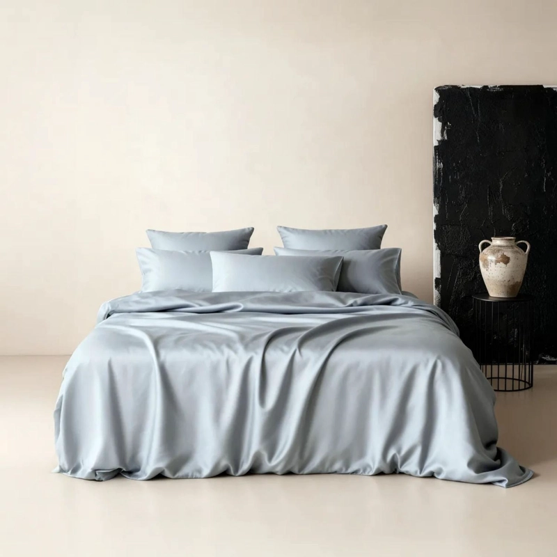 SABANAS BAMBU PREMIUM 2 PLAZA ORGANICO CELESTE - 4