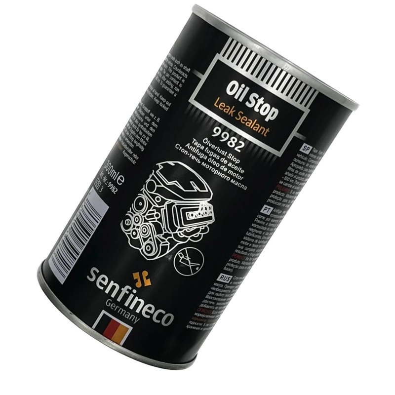 SELLADOR TAPADOR FUGA ACEITE GOMA MOTOR OIL STOP 300 ML - 4