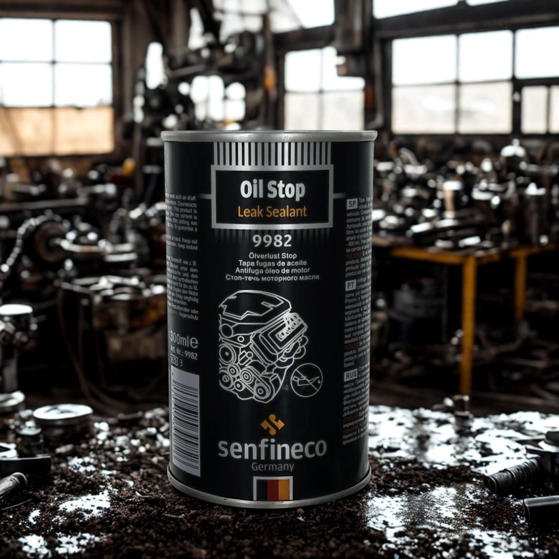 SELLADOR TAPADOR FUGA ACEITE GOMA MOTOR OIL STOP 300 ML - 5