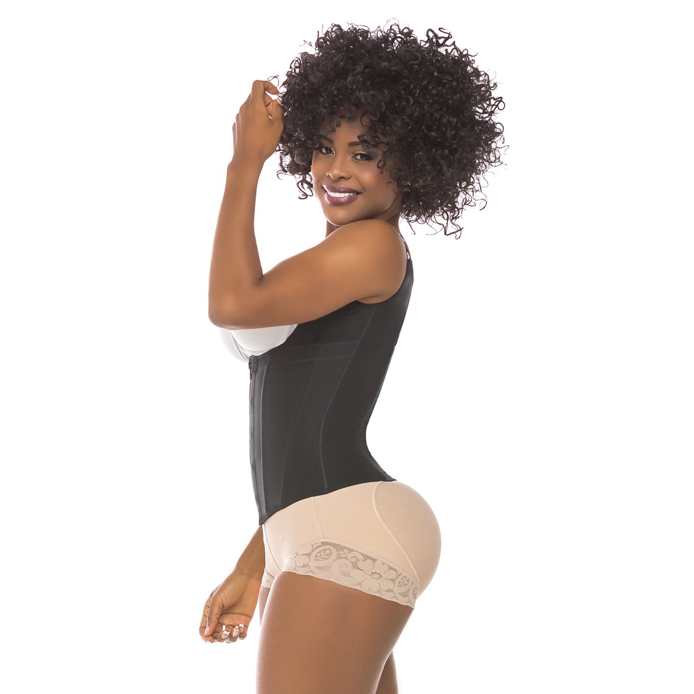 FAJA CHALECO REDUCTOR Y MOLDEADOR 63136 CON TIRAS REMOVIBLES - 2