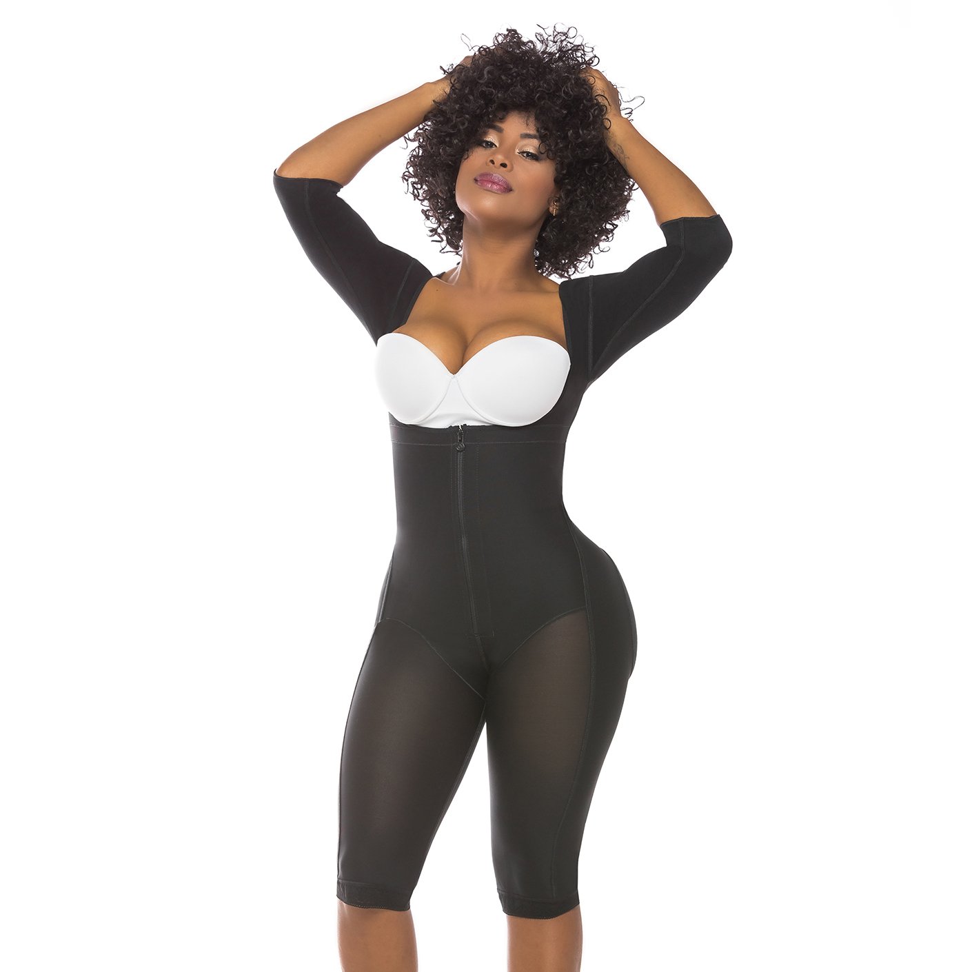 FAJA LIPOESCULTURA Y MOLDEADORA CON MANGAS 519 FAJAS SALOME - 1