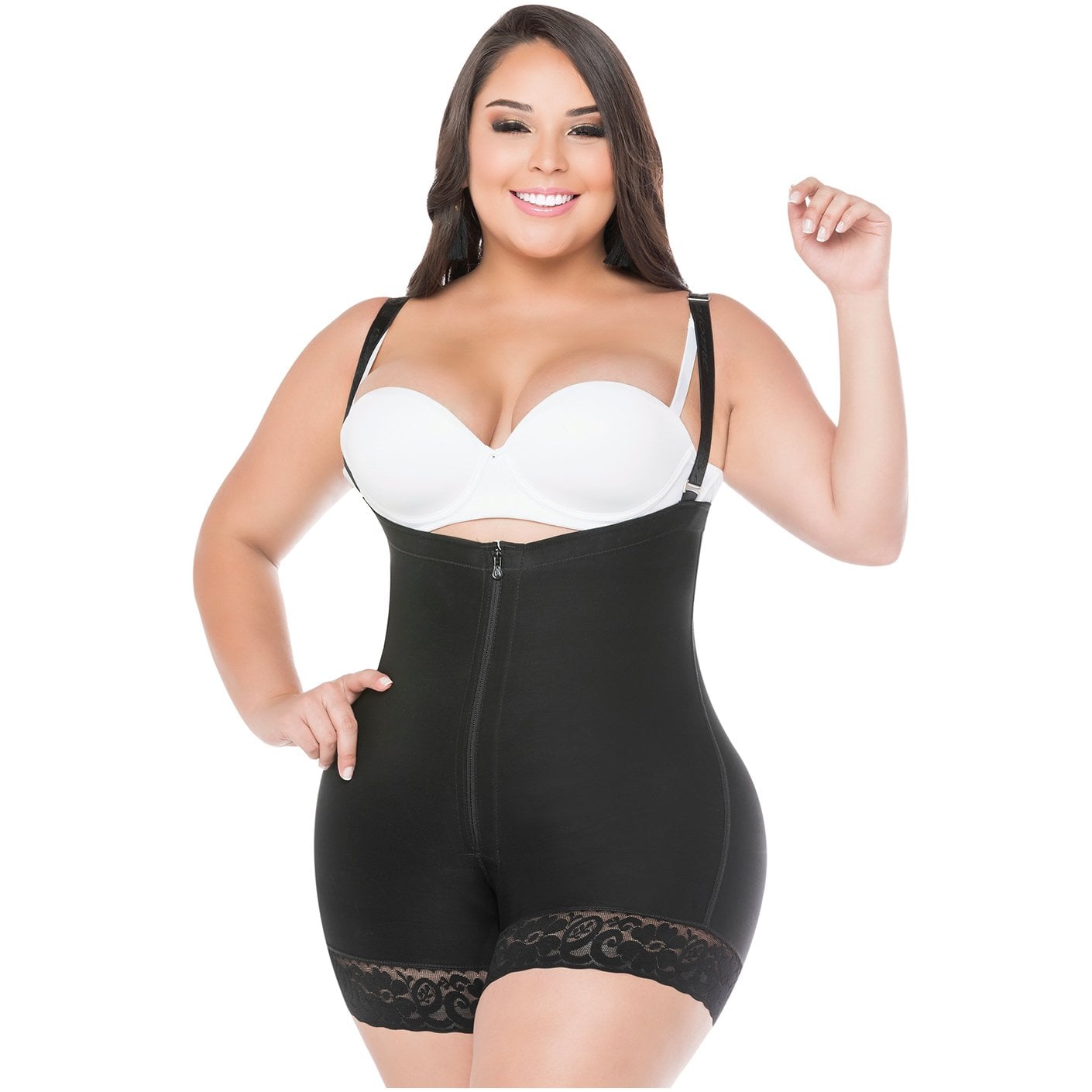 FAJA MOLDEADORA Y REDUCTORA STRAPLESS SHORT 214 FAJAS SALOME - 1