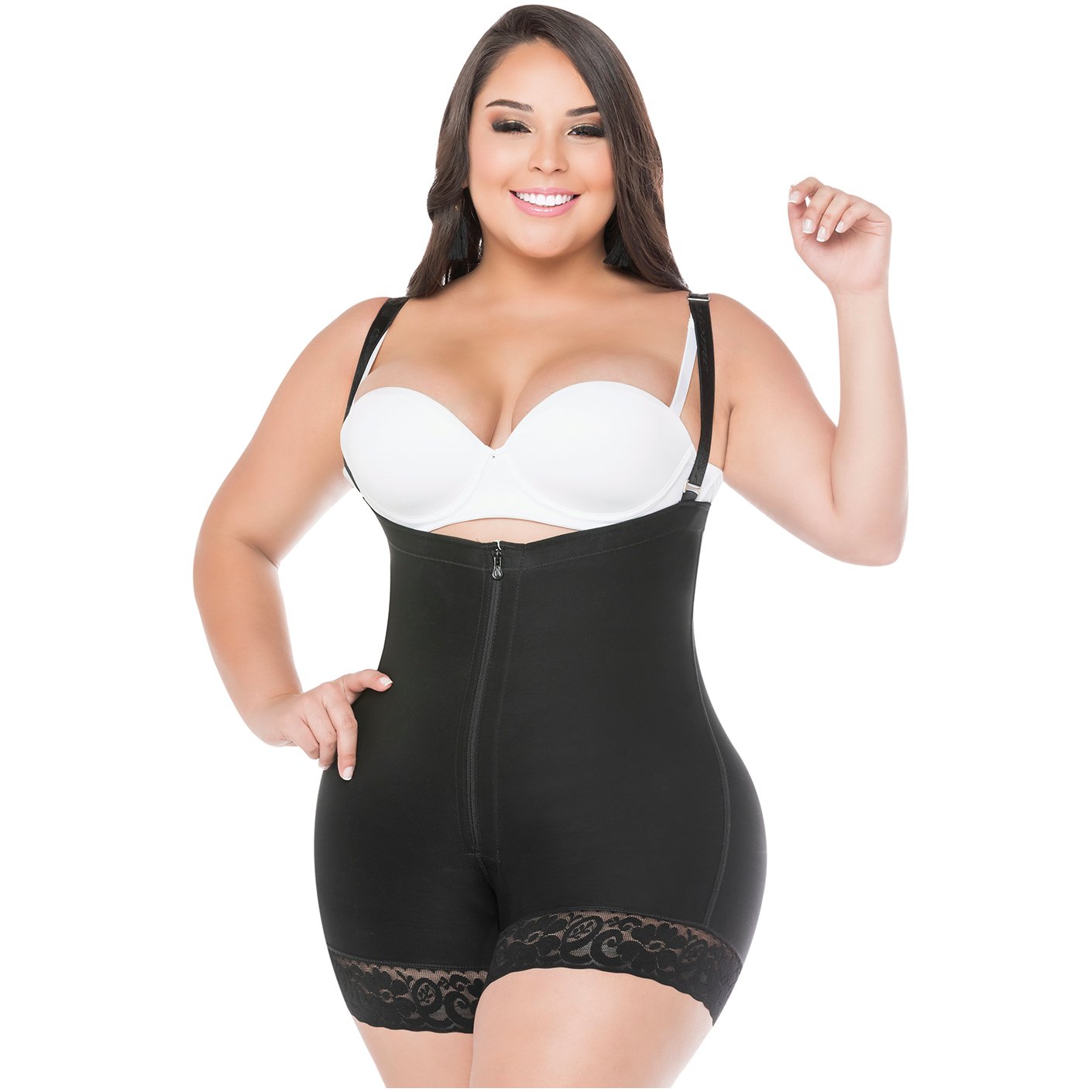 FAJA MOLDEADORA Y REDUCTORA STRAPLESS SHORT 215 FAJAS SALOME - 4