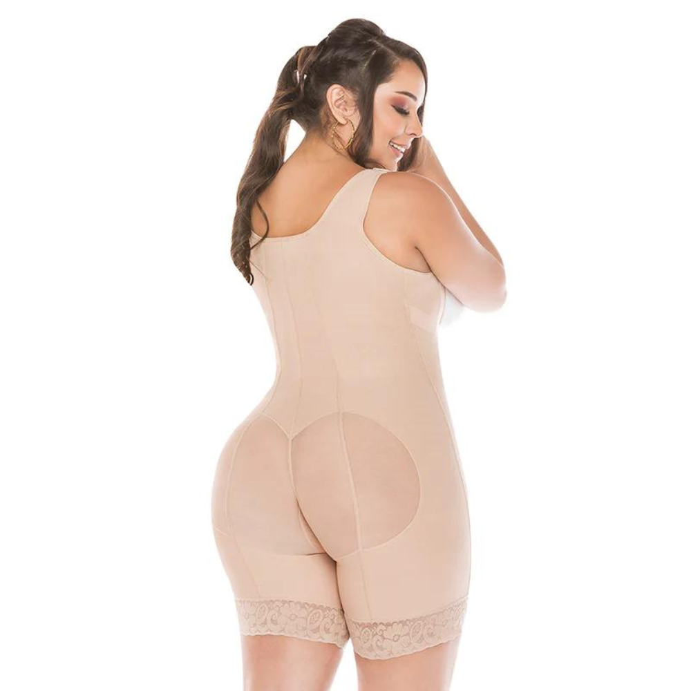 FAJA LIPOESCULTURA MANGA SISA COLA DURA 520-2 FAJAS SALOME - 2