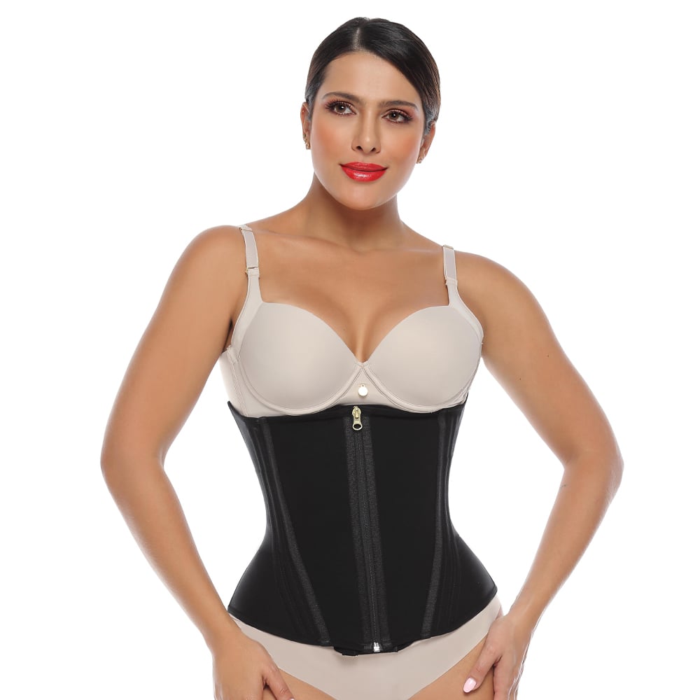 CINTURILLA REDUCTORA 9 VARILLAS – TRES LINEAS DE BROCHES Y CREMALLERA – REF LZ3 - 2