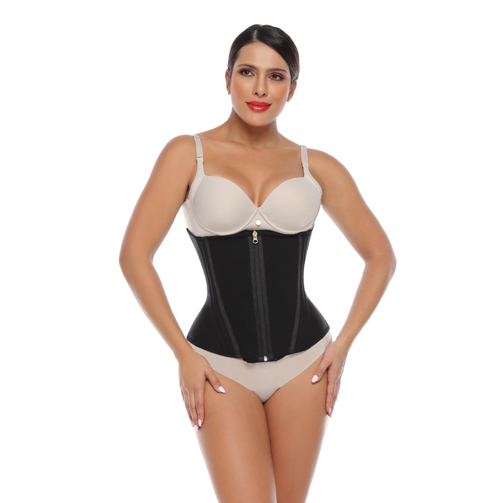 CINTURILLA REDUCTORA 9 VARILLAS – TRES LINEAS DE BROCHES Y CREMALLERA – REF LZ3 - 4