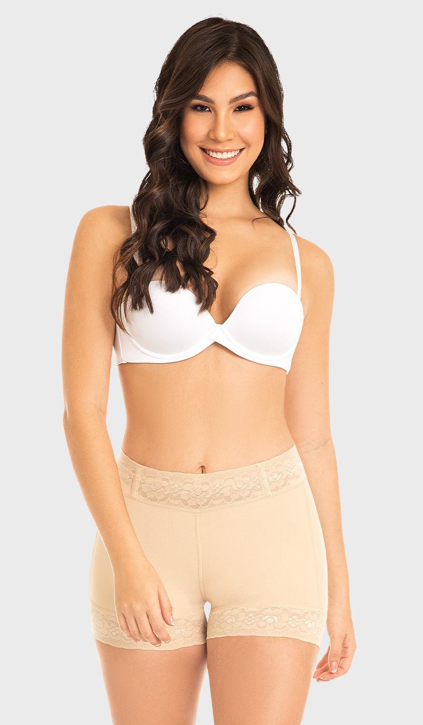 FAJA CALZÓN MUJER FAJAS MYD BY PAOPINK STB-0321 LEVANTACOLA BEIGE - 3