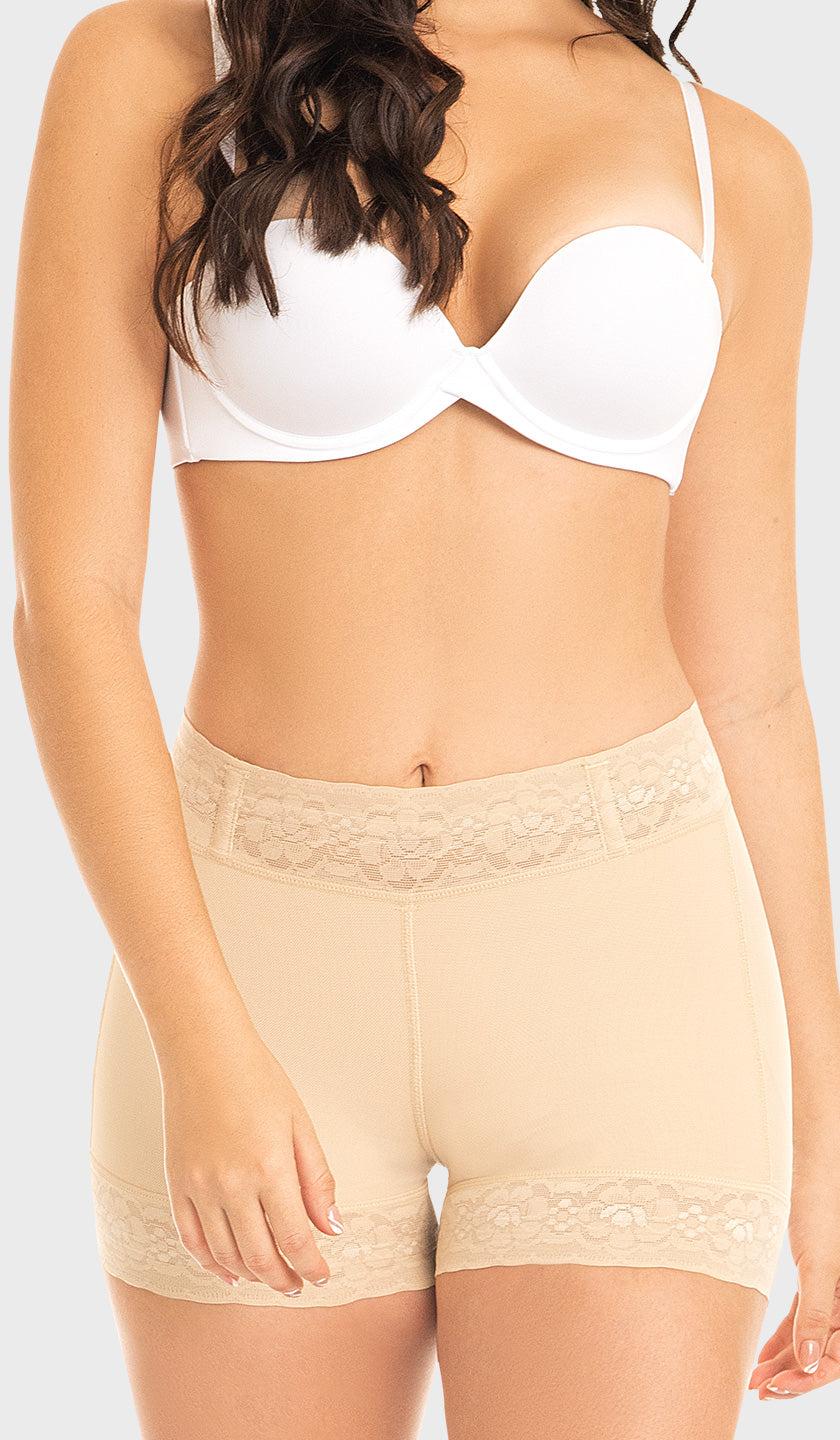 FAJA CALZÓN MUJER FAJAS MYD BY PAOPINK STB-0321 LEVANTACOLA BEIGE - 5