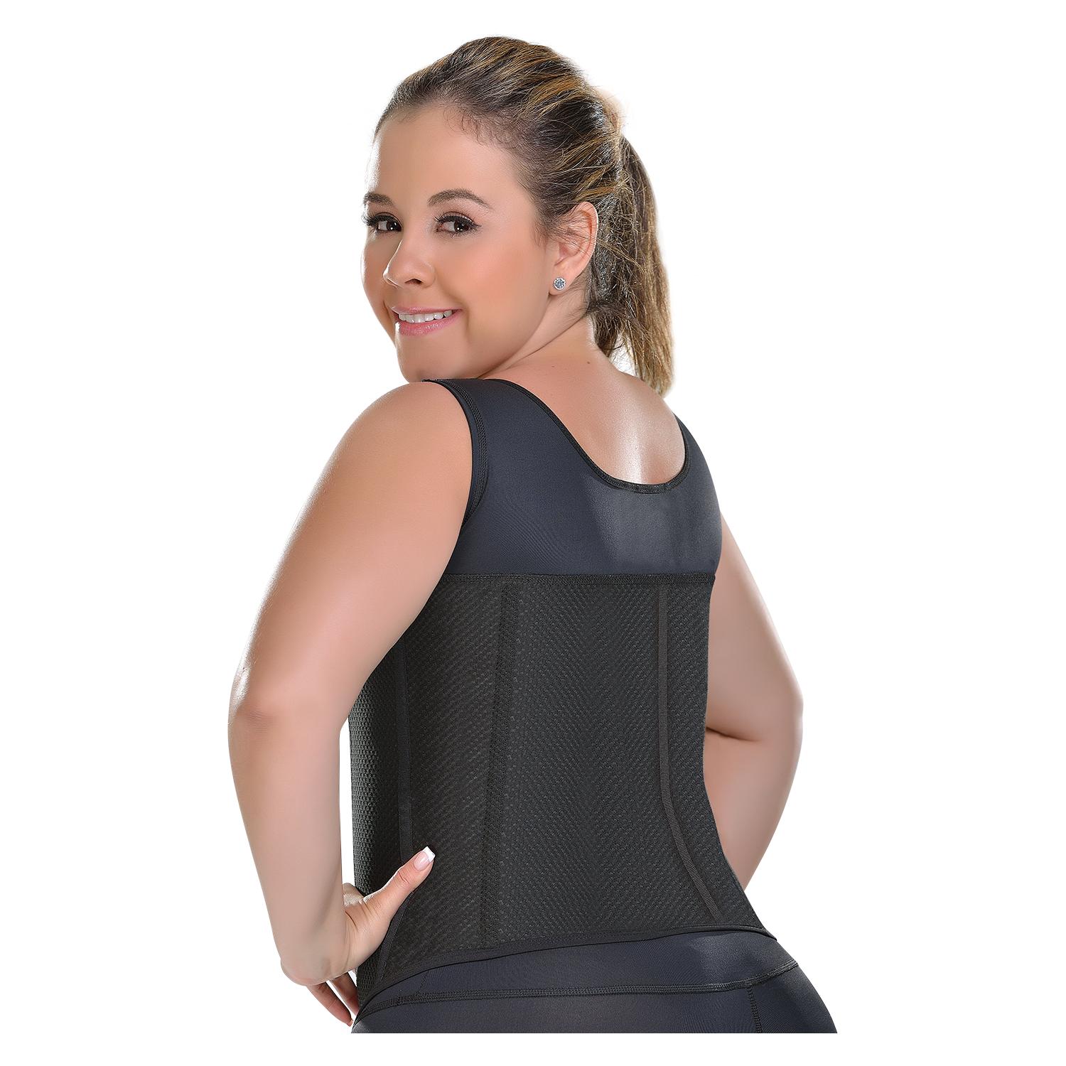 FAJA MUJER HABY PAOPINK FL-0566 DEPORTIVA Y BLUSA EN LÁTEX O WAIST TRAINER FL 0550 MYD - 6