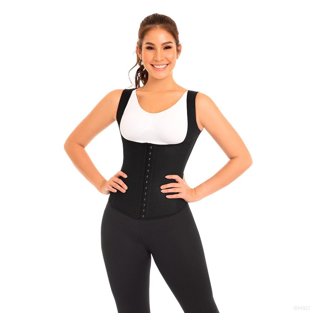 FAJA MUJER HABY PAOPINK FL-0555 DEPORTIVA CHALECO EN LÁTEX O WAIST TRAINER MYD - 1