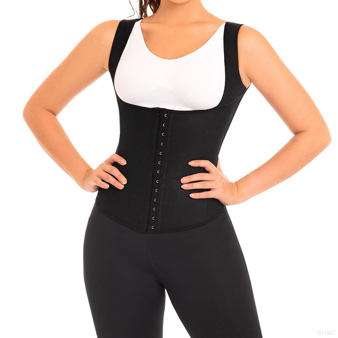 FAJA MUJER HABY PAOPINK FL-0555 DEPORTIVA CHALECO EN LÁTEX O WAIST TRAINER MYD - 3