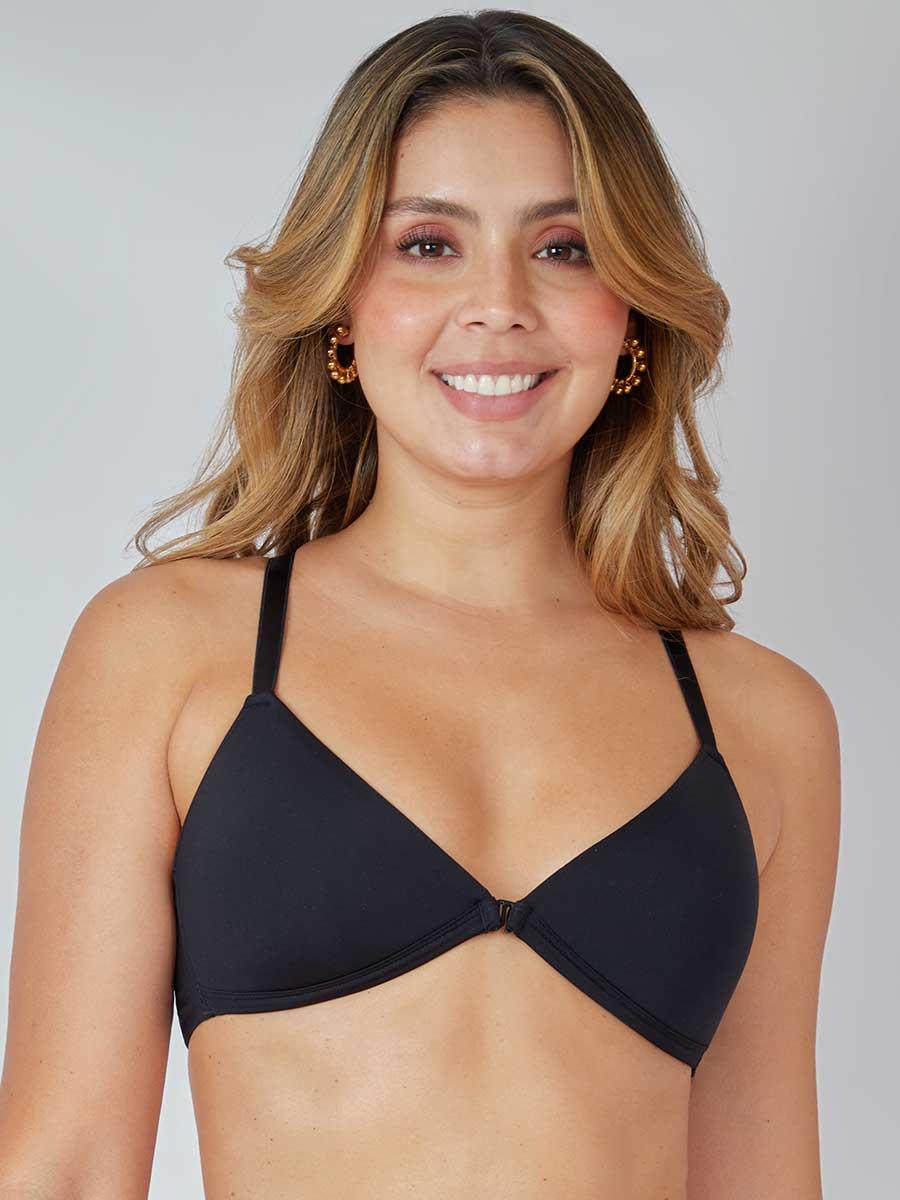 BRALETTE MUJER HABY PAOPINK 12302 CON ENCAJE EN ESPADA REALCE NATURAL - 2