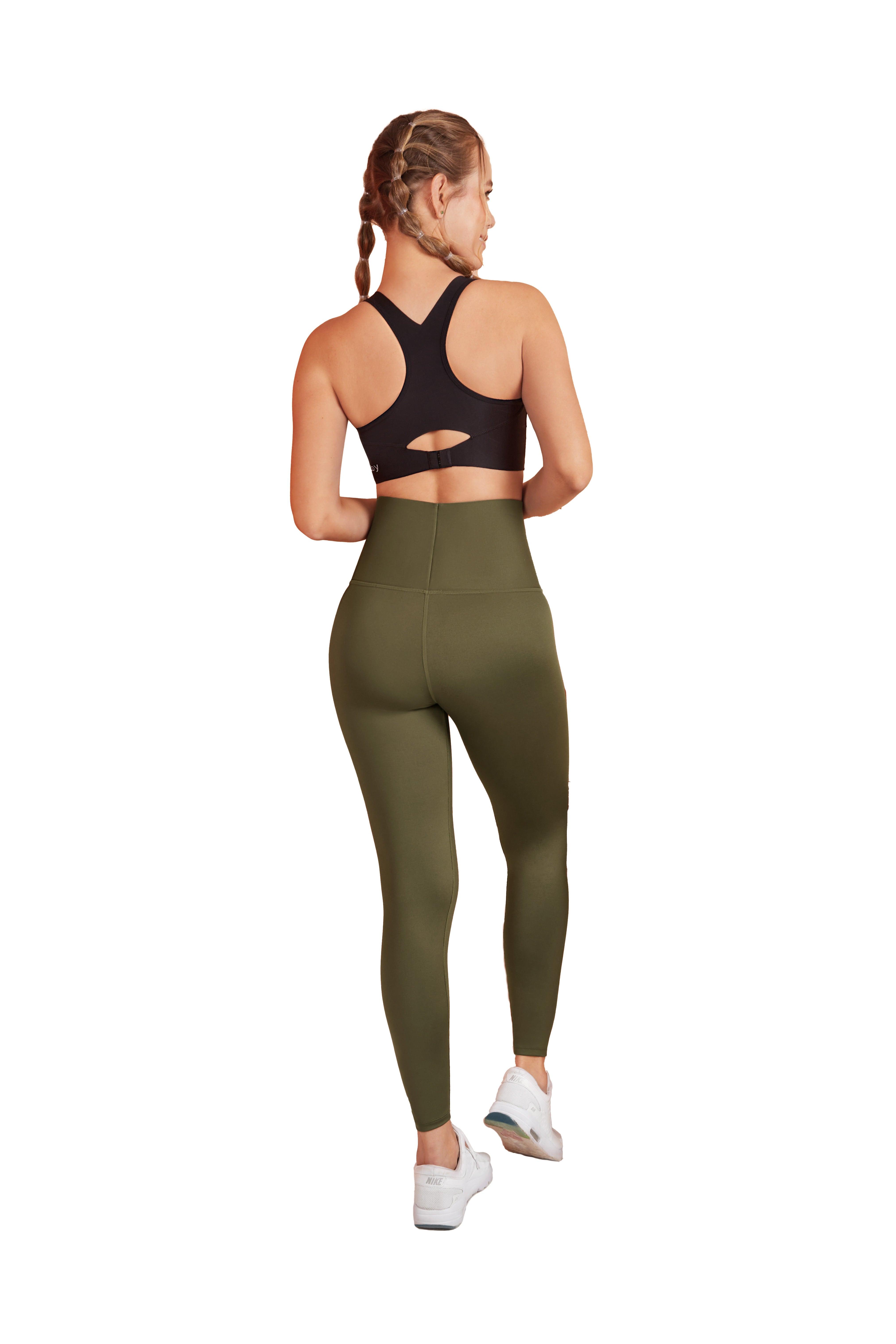 CALZA LEGGINS MUJER HABY PAOPINK 61852 COLOMBIANA CON CONTROL ABDOMEN - 2