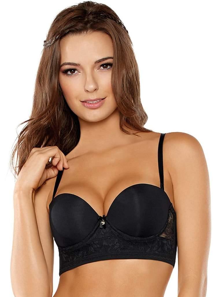 SOSTÉN MUJER HABY PAOPINK 11417 PUSH UP CON SEMI ENCAJE - 1