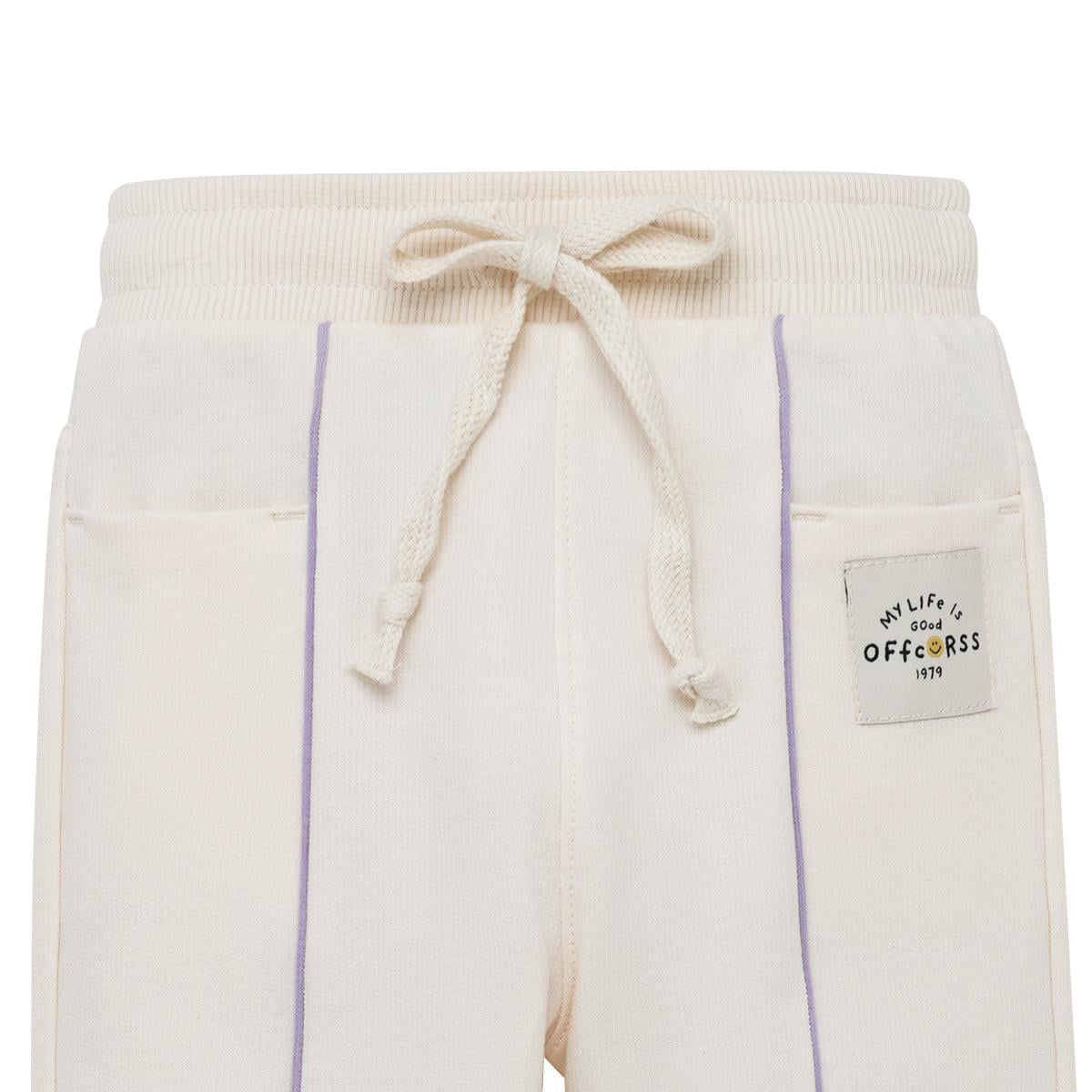 PANTALÓN ALGODÓN NIÑA OFFCORSS BUZO CON BOLSILLO BEBÉ - 3