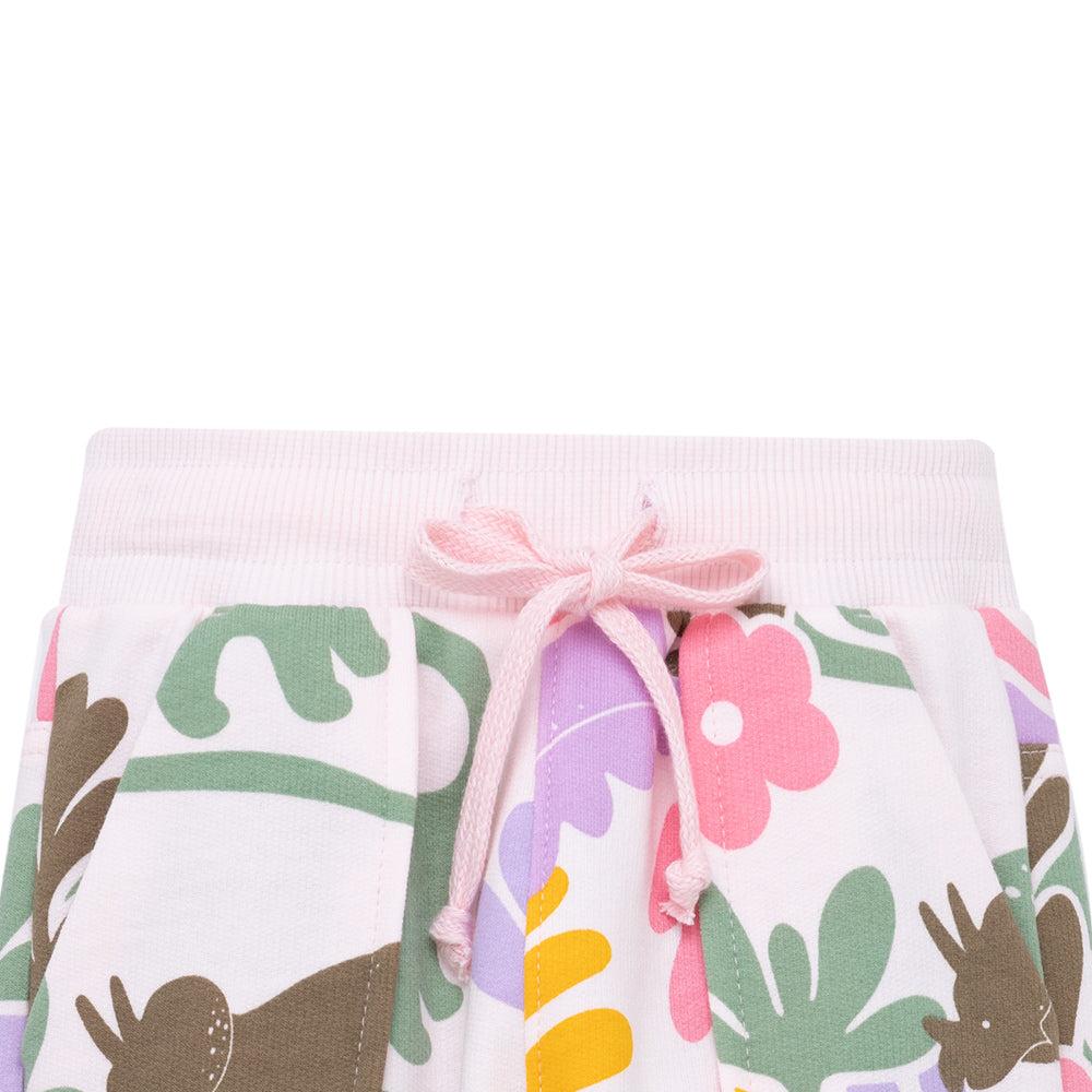 PANTALÓN ALGODÓN NIÑA OFFCORSS BUZO CON BOLSILLO BEBÉ - 3