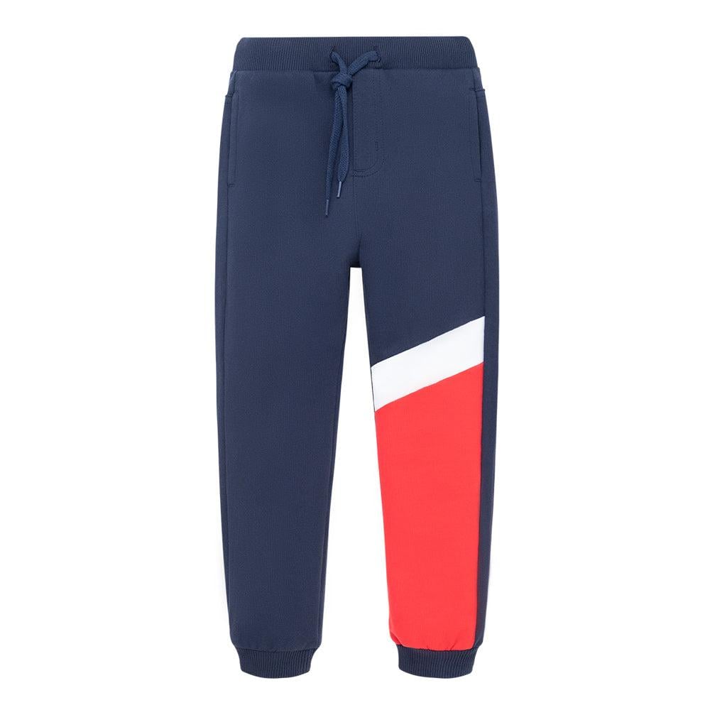 PANTALÓN ALGODÓN NIÑO OFFCORSS AZUL BUZO - 1