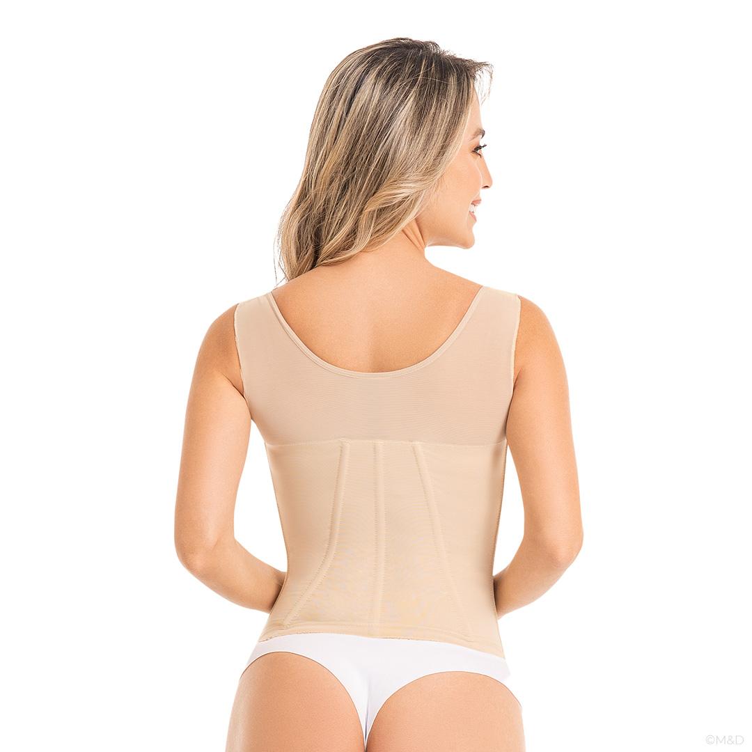 FAJA CINTURILLA MUJER FAJAS MYD BY PAOPINK C-4055 CORSET COLOMBIANO PAOPINK NEGRO XS - 3
