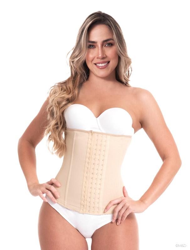 FAJA MUJER FAJAS MYD BY PAOPINK C-4057 CORSET ENTRENADOR DE CINTURA COLOMBIANO L - 4