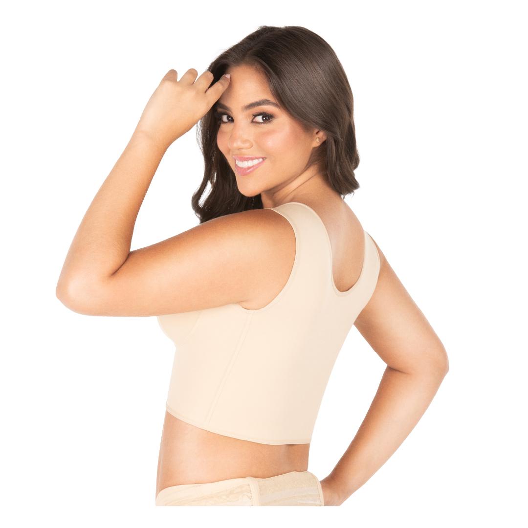 SOSTÉN MUJER FAJAS MYD BY PAOPINK B-0019 CONTROL PLUS SIZE BUSTO GRANDE FAJAS PAOPINK BEIGE 2XL - 2