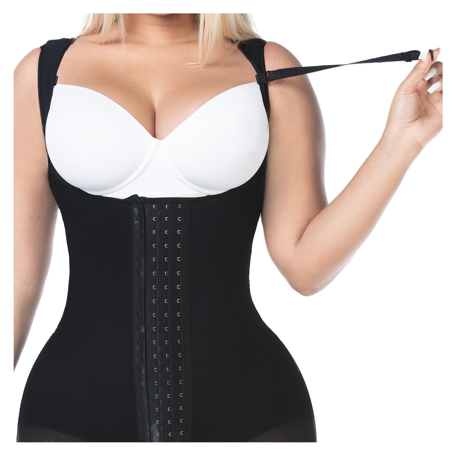FAJA MUJER FAJAS MYD BY PAOPINK F-00485 RELOJ DE ARENA DE 4 HILERAS DE BROCHES BEIGE 3XL - 4