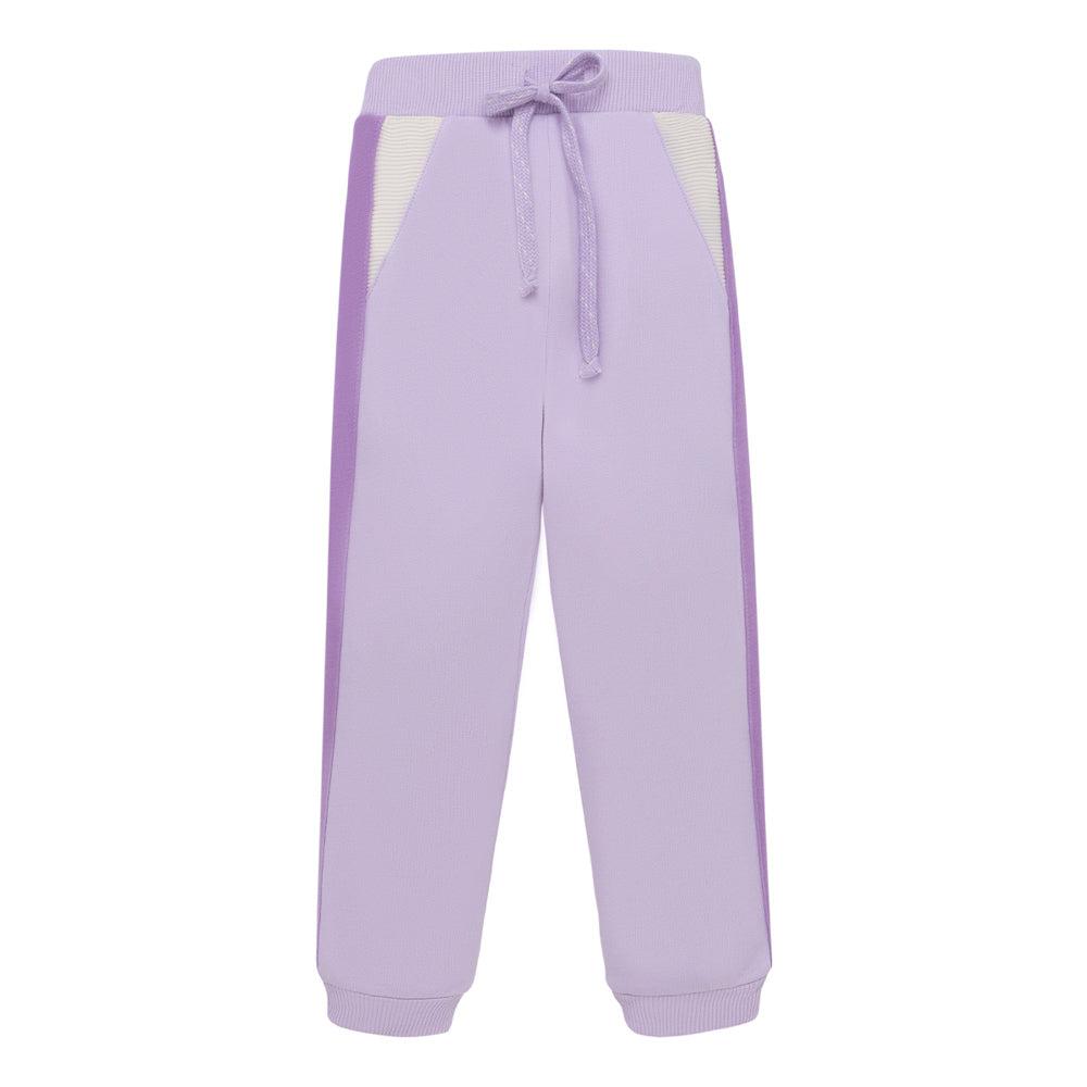 CONJUNTO ALGODON NIÑA OFFCORSS GRIS POLERA PANTALON BUZO BEBE - 4