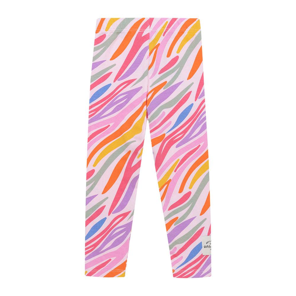 LEGGINGS ALGODÓN NIÑA OFFCORSS ROSA BEBÉ - 2
