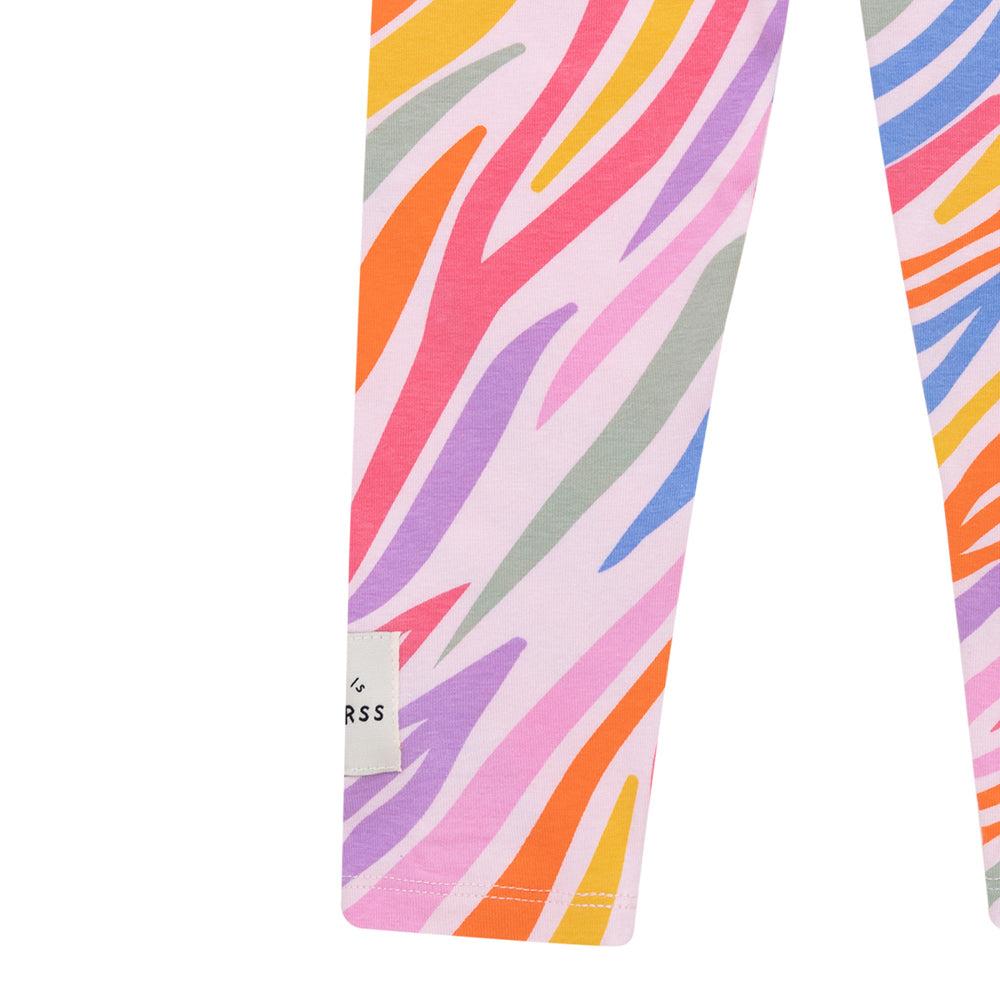 LEGGINGS ALGODÓN NIÑA OFFCORSS ROSA BEBÉ - 4