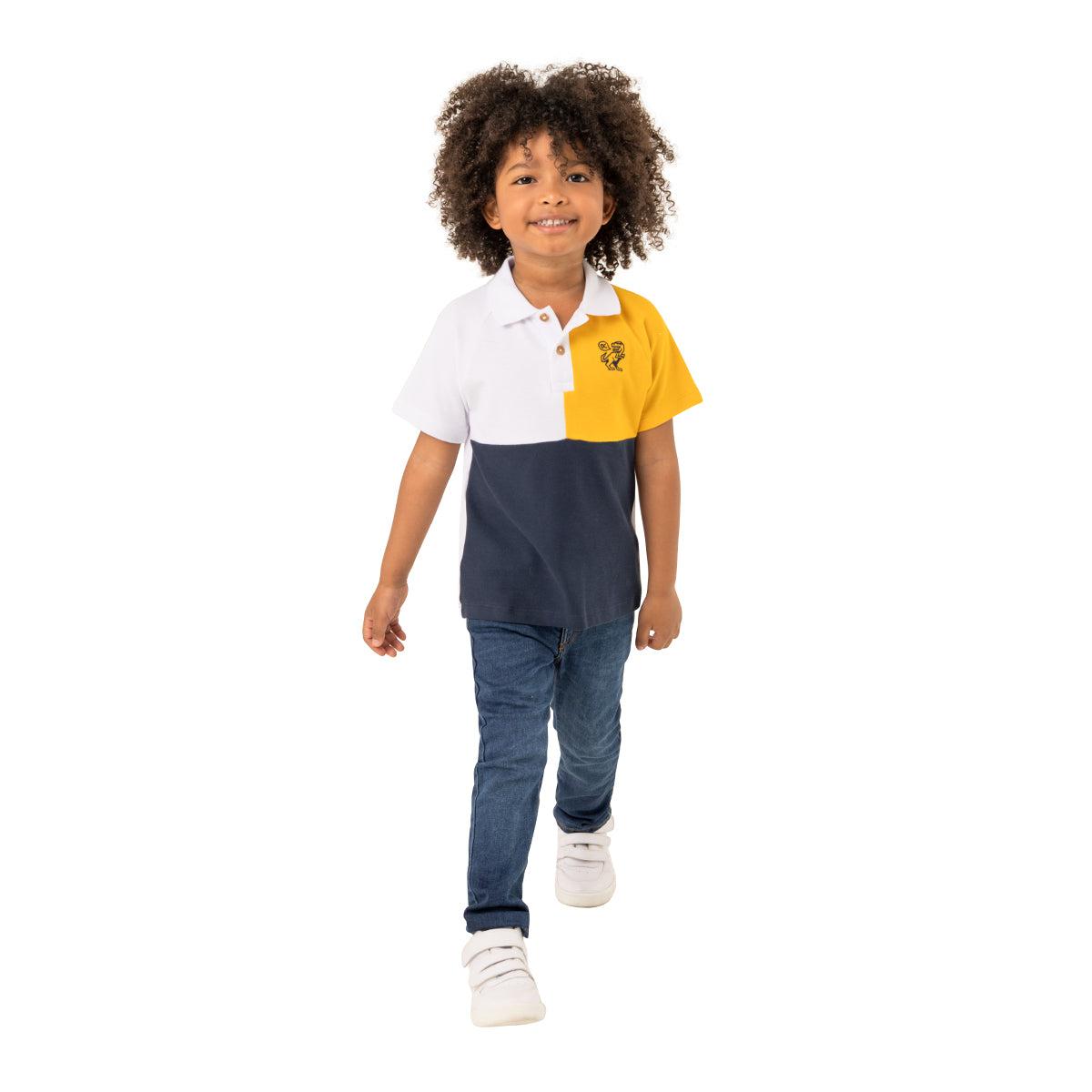 POLERA MANGA CORTA ALGODÓN NIÑO OFFCORSS POLO PARA REF 4133622 - 3
