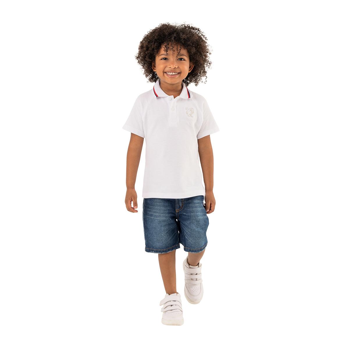POLERA MANGA CORTA ALGODÓN NIÑO OFFCORSS POLO PARA REF 4133622 - 3