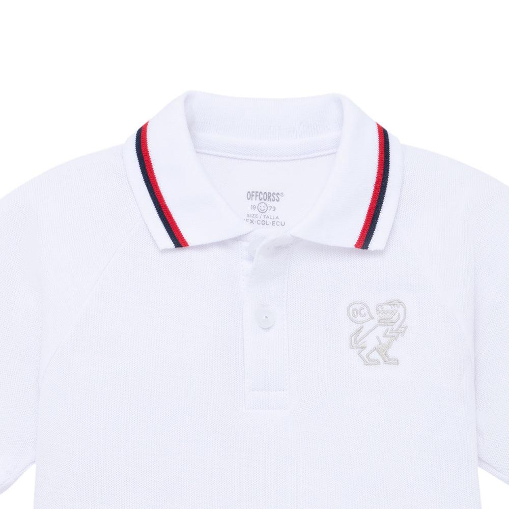 POLERA MANGA CORTA ALGODÓN NIÑO OFFCORSS POLO PARA REF 4133622 - 4