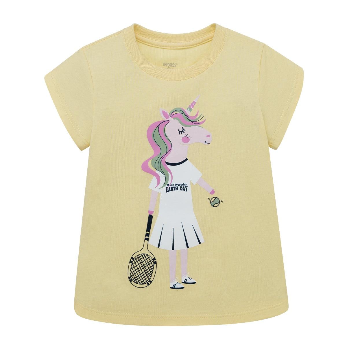 POLERA MANGA CORTA ALGODÓN NIÑA OFFCORSS PARA BEBÉ REF. 4224280 - 1