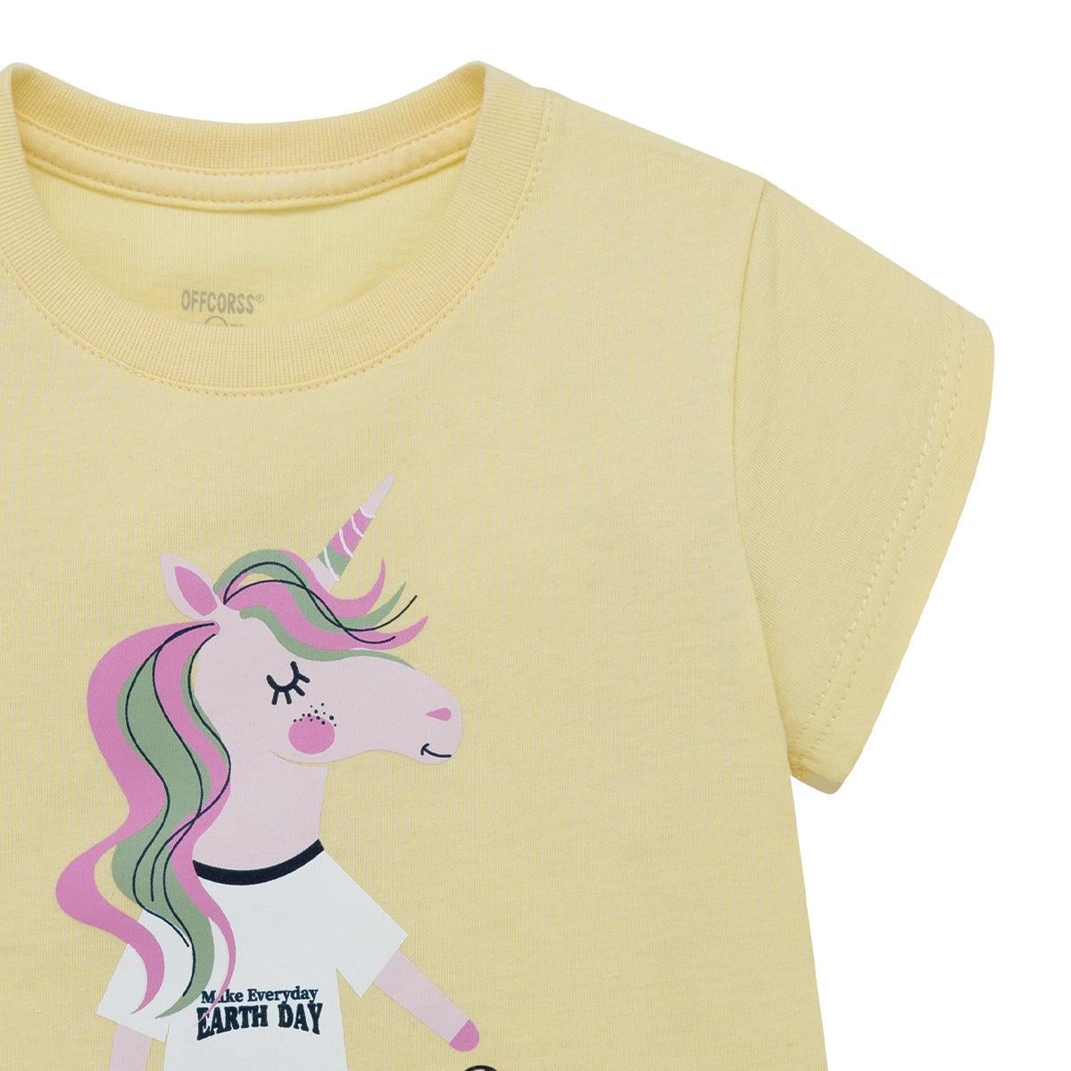 POLERA MANGA CORTA ALGODÓN NIÑA OFFCORSS PARA BEBÉ REF. 4224280 - 3