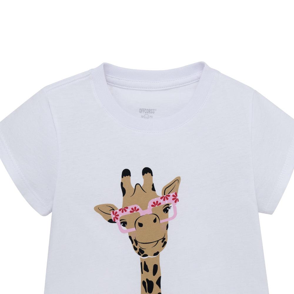 POLERA MANGA CORTA ALGODÓN NIÑA OFFCORSS PARA BEBÉ REF. 4224280 - 4