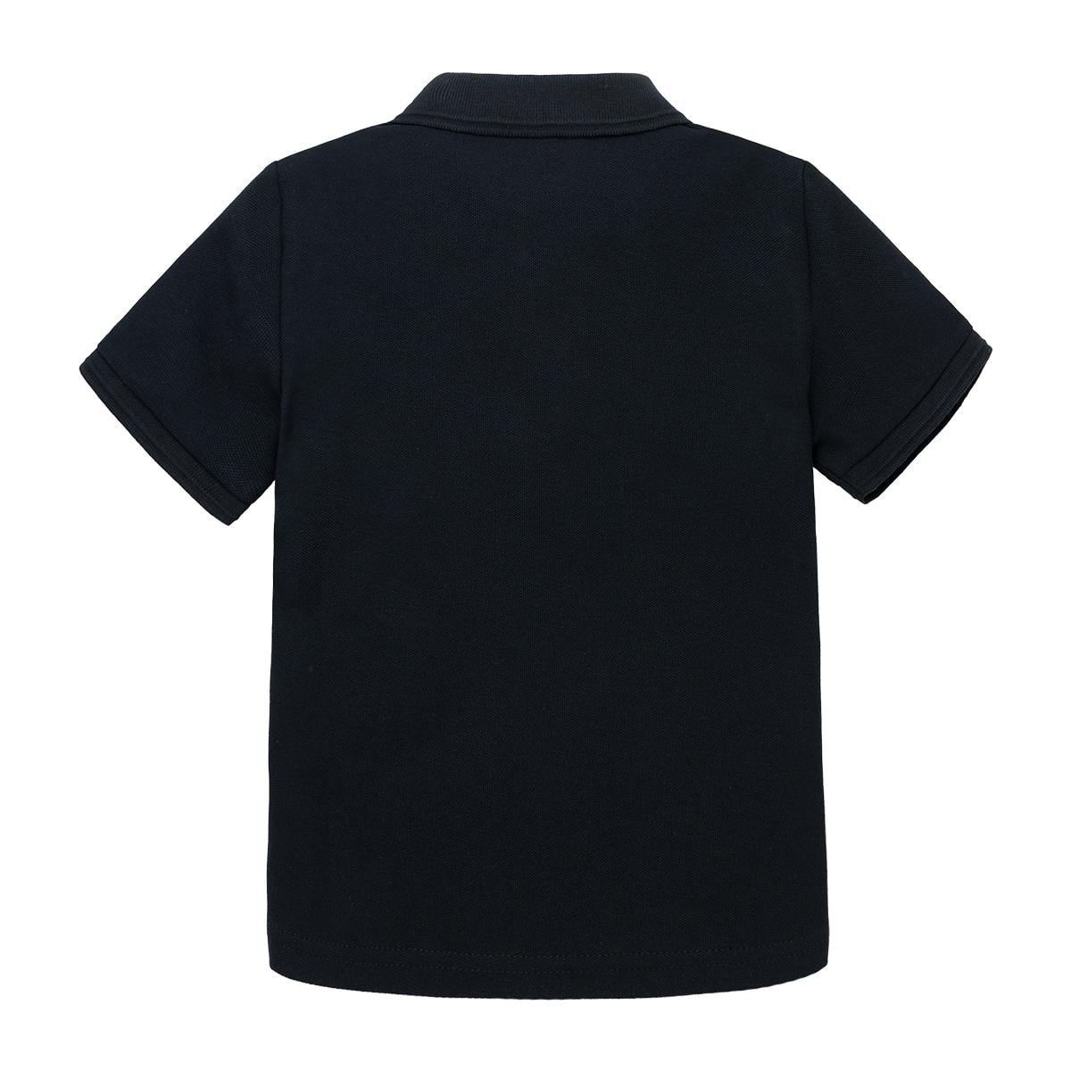 POLERA MANGA CORTA ALGODÓN NIÑO OFFCORSS POLO EN TEJIDO - 2