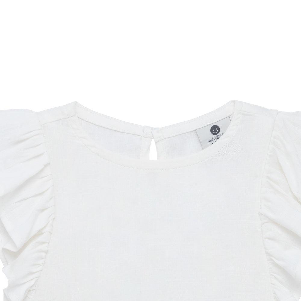 POLERA MANGA CORTA ALGODÓN NIÑA OFFCORSS CON BOLEROS PARA BEBÉ - 3