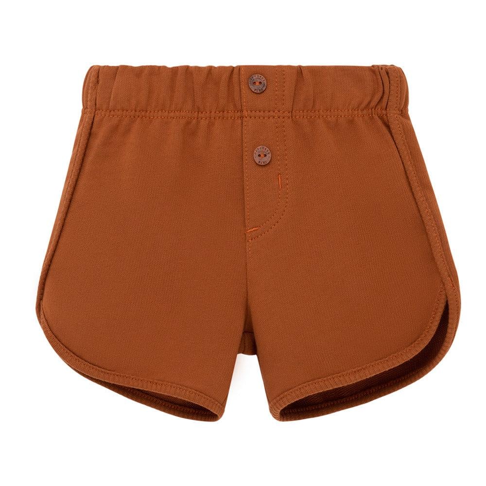 CONJUNTO ALGODON NIÑO OFFCORSS GRIS CORTO BODY SHORT RECIEN NACIDO - 4