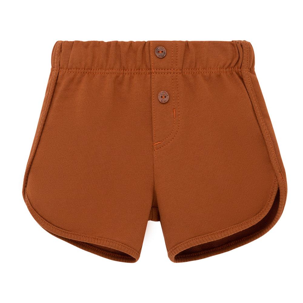 CONJUNTO ALGODON NIÑO OFFCORSS GRIS CORTO BODY SHORT RECIEN NACIDO - 4