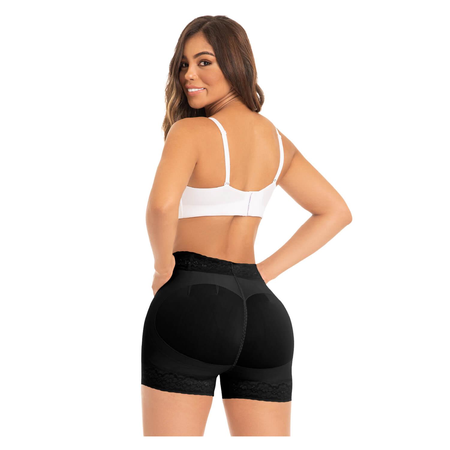 FAJA CALZÓN MUJER FAJAS MYD BY PAOPINK STA-0321 LEVANTACOLA BEIGE BEIGE 2XS - 2