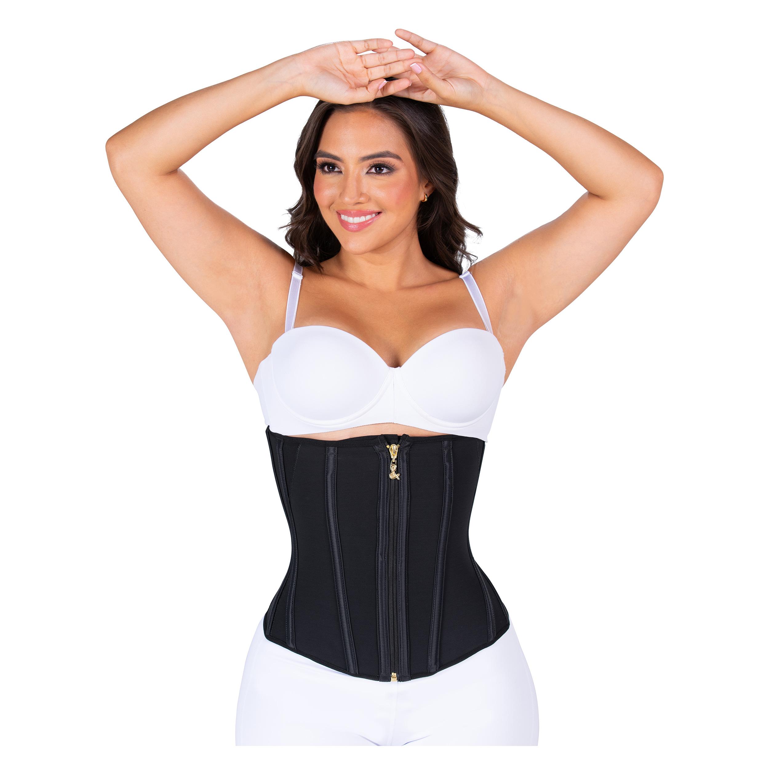 FAJA MUJER FAJAS MYD BY PAOPINK C-00757 CORSET O CINTURILLA COLOMBIANA PAOPINK BEIGE XS - 1