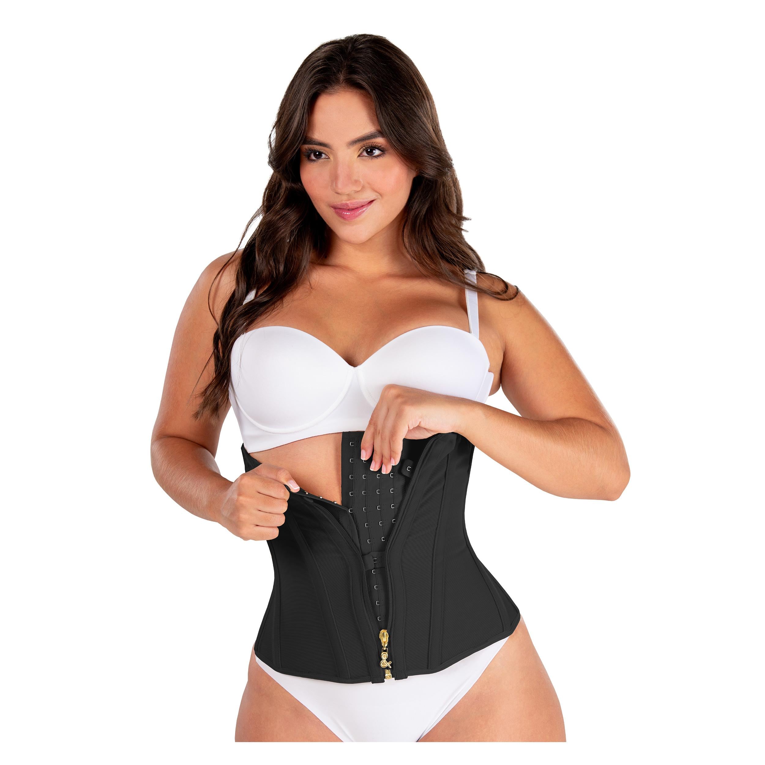 FAJA MUJER FAJAS MYD BY PAOPINK C-00757 CORSET O CINTURILLA COLOMBIANA PAOPINK BEIGE XS - 2